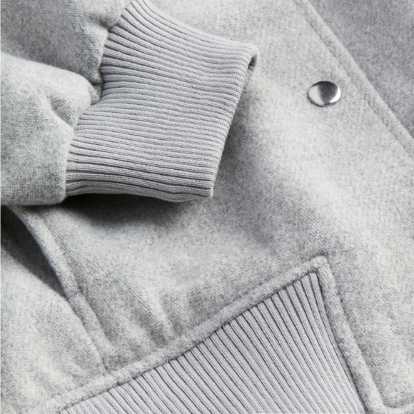 H&M Felted Bomber Jacket - Picture 5 of 12